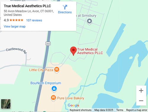 Get Directions to True Medical Aesthetics in Avon, CT