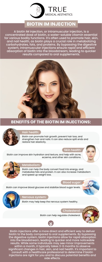 Getting the right amount of biotin may prevent hair and nail breakage and give you lustrous, healthy hair and beautiful, vibrant skin. Biotin is vital for healthy hair, skin, and nails. For more information, contact us or schedule an appointment online. Our clinic is conveniently located at 50 Avon Meadow Lane Avon, CT 06001. We serve clients from Avon CT, Simsbury CT, Canton CT, Bloomfield CT, Farmington CT, Burlington CT, and surrounding areas. Getting the right amount of biotin may prevent hair and nail breakage and give you lustrous, healthy hair and beautiful, vibrant skin. Biotin is vital for healthy hair, skin, and nails. For more information, contact us or schedule an appointment online. Our clinic is conveniently located at 50 Avon Meadow Lane Avon, CT 06001. We serve clients from Avon CT, Simsbury CT, Canton CT, Bloomfield CT, Farmington CT, Burlington CT, and surrounding areas.